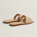 Hermes - Claquettes  Beige Natura